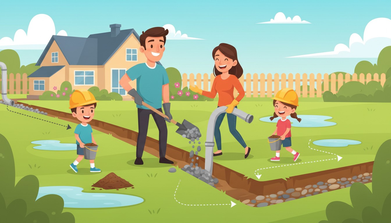 French Drain Installation: DIY Guide for Yard Drainage Problems