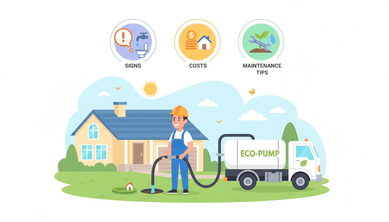 Septic Tank Pumping Schedule: Signs, Costs, and Maintenance Tips